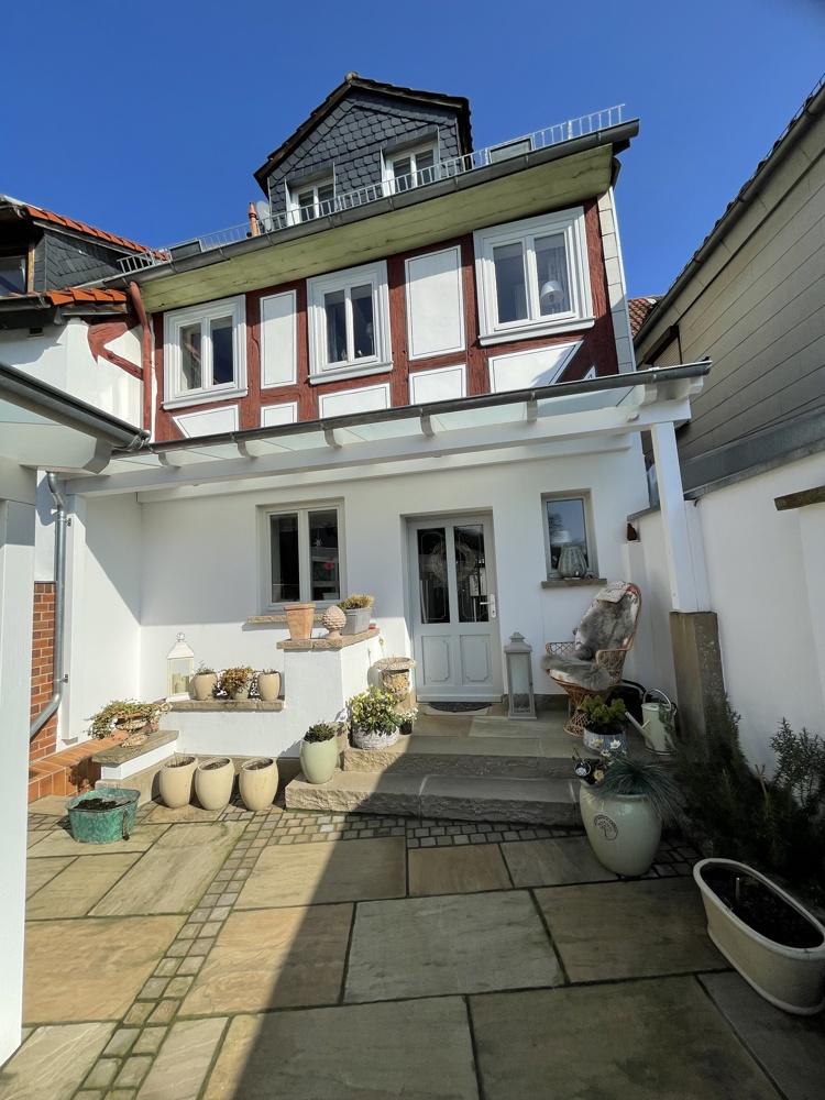 Ansicht vom Hof/ Garten