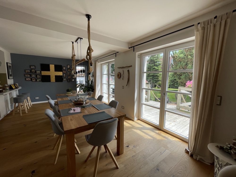 Essbereich mit Terrassenzugang