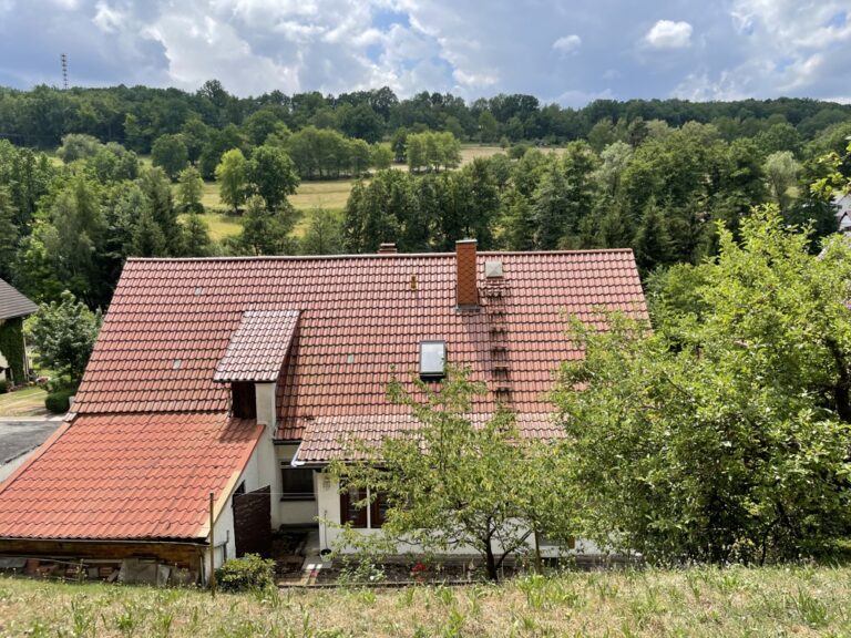 Ausblick vom Grundstück