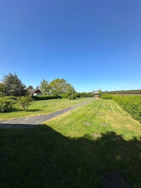 Grundstück hinter Haus
