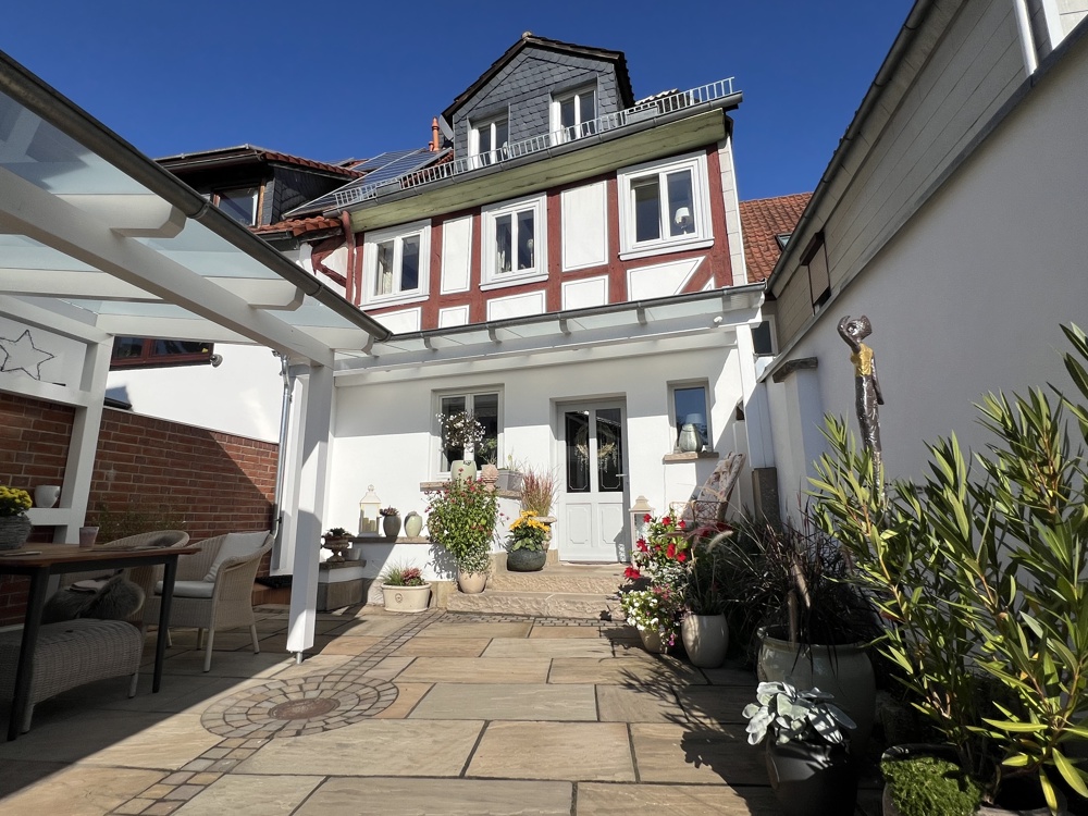 Ansicht Hintereingang/ Hof